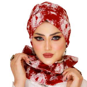 Turban & Scarf Crocs one piece Dantil material -Smile Turbans - 673