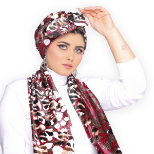 Turban&Scarf Wire velvet -Smile Turbans - 1642