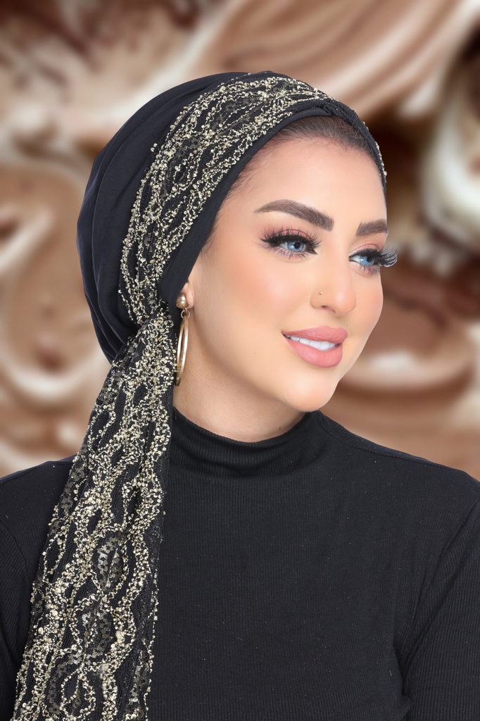 Turban Multi-way crepe material - Smile Turbans - 1834