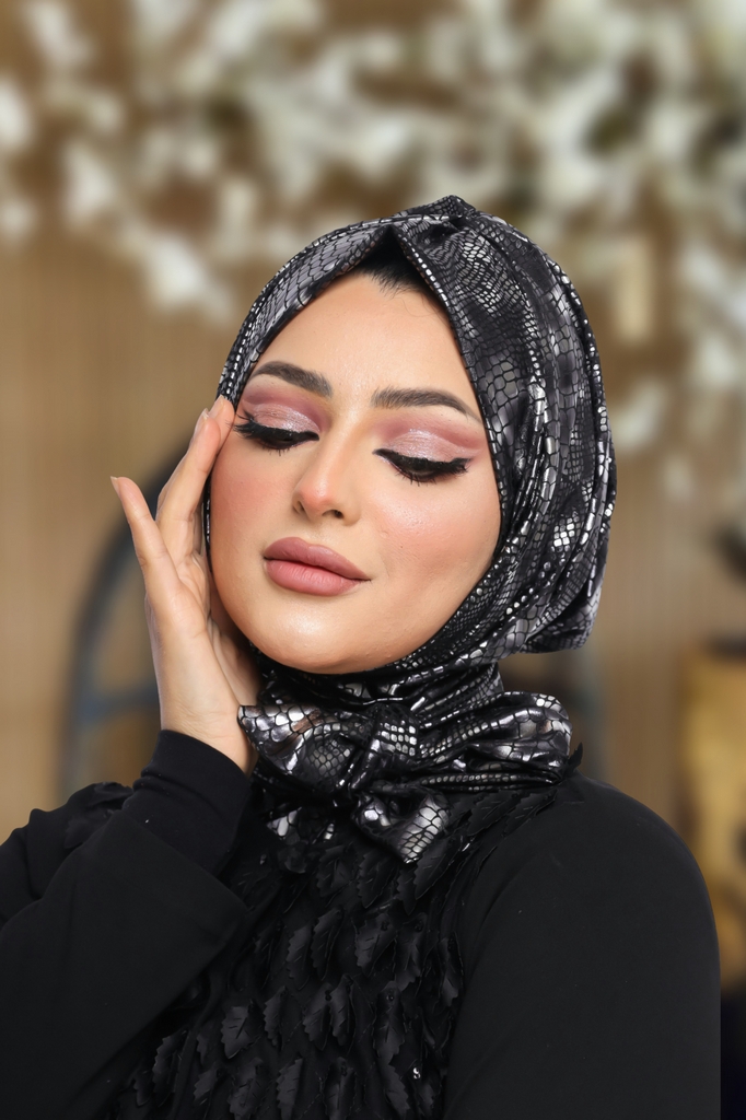 Hijab Ready-made hijab without pins chiffon - Smile Turbans - 1122
