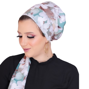 Turban Multi way tie Soft  material -Smile Turbans - 719