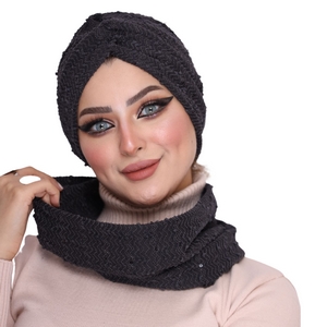 Turban&Scarf Crocs one piece knitwear -Smile Turbans - 1890